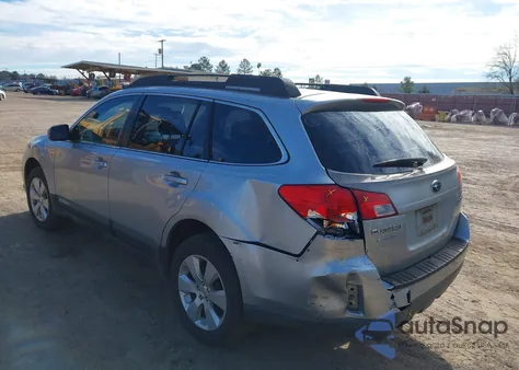 2012 Subaru Outback 2.5I z USA, uszkodzony, nr VIN 4S4BRCAC7C3255462
